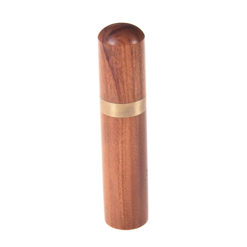 lychee Portable Wooden Toothpick Holder Pocket Tooth Pick Dispenser Bucket Needle Case - Image 1